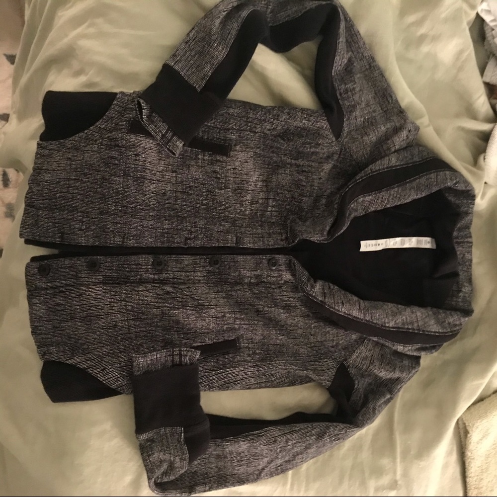 Lululemon button up thick sweater